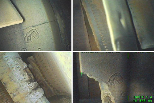 韋林工業內窺鏡檢測缺陷示意圖 韋林工業內窺鏡檢測缺陷示意圖