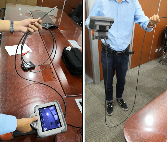 正確展開探頭線以保證正常導(dǎo)向 正確展開探頭線以保證正常導(dǎo)向