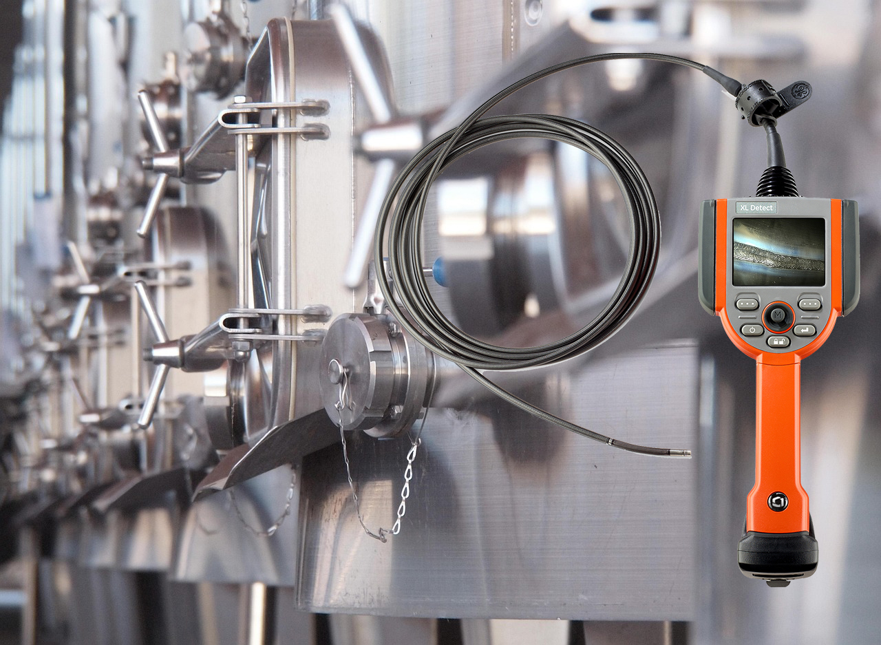 韋林XL Detect工業視頻內窺鏡在食品生產領域中的應用 韋林XL Detect工業視頻內窺鏡在食品生產領域中的應用